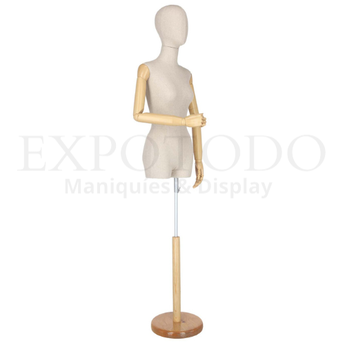 Busto articulado Beige.