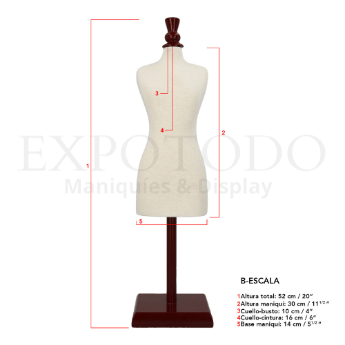 Busto Escala Miniatura. - Expo Todo