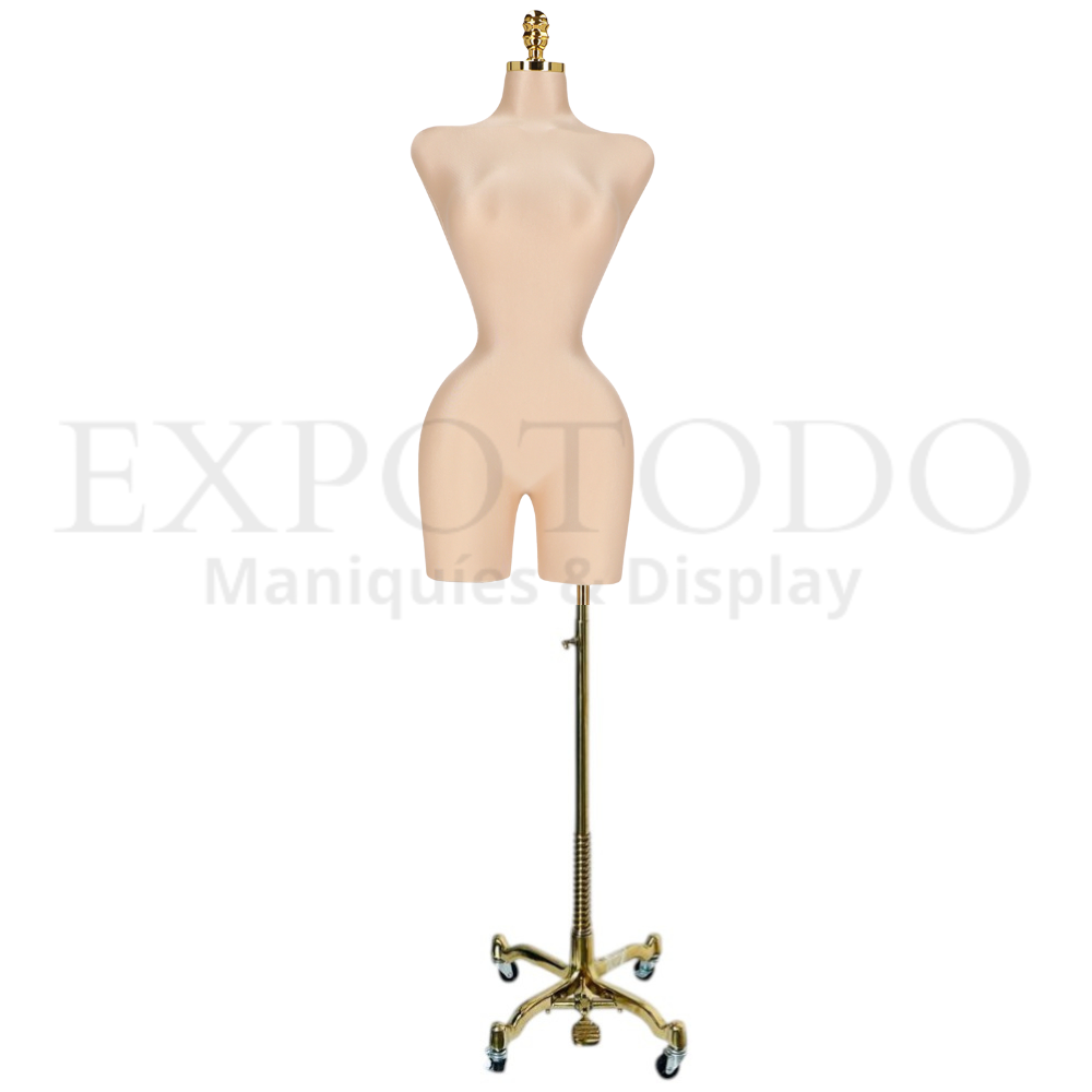 Buchon sin cabeza nude base de ruedas