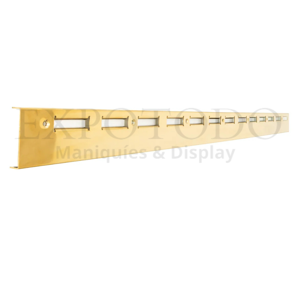 Tira metalica Horizontal Oro 240 cm - Expo Todo
