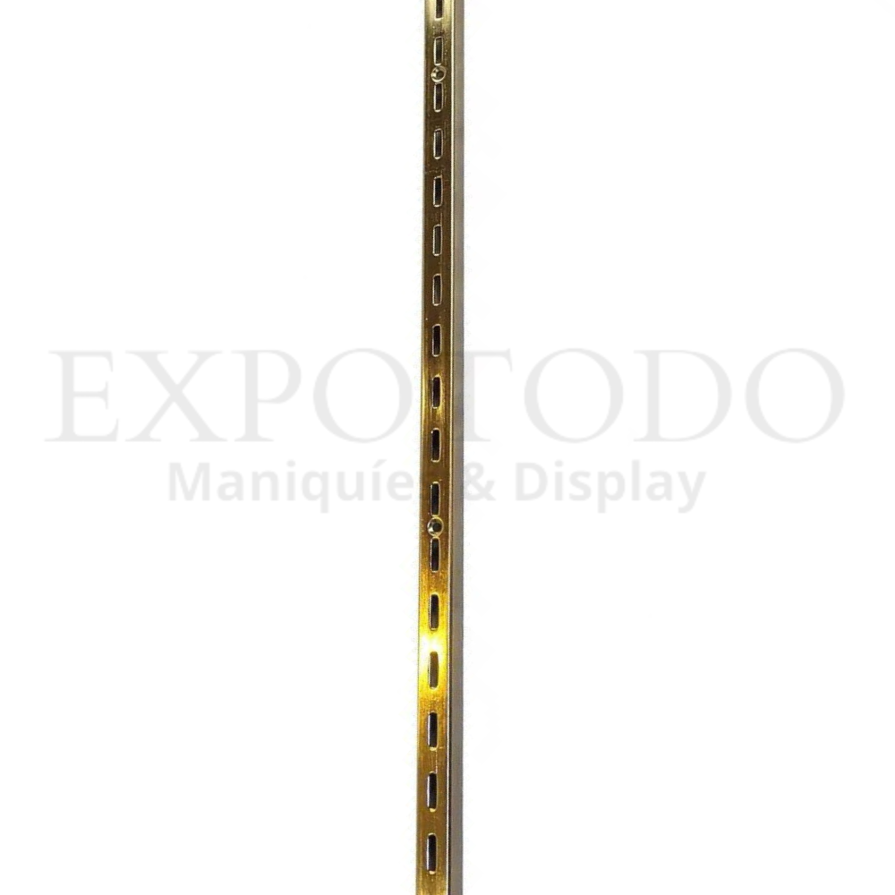 Cremallera Sencilla Oro 122 cm (2 piezas) - Expo Todo