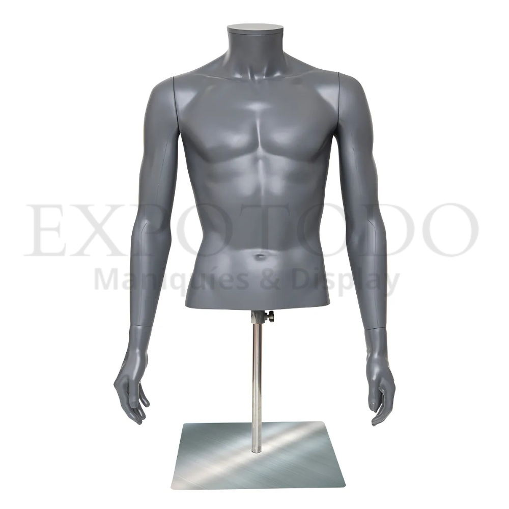Busto de caballero Gris - Expo Todo