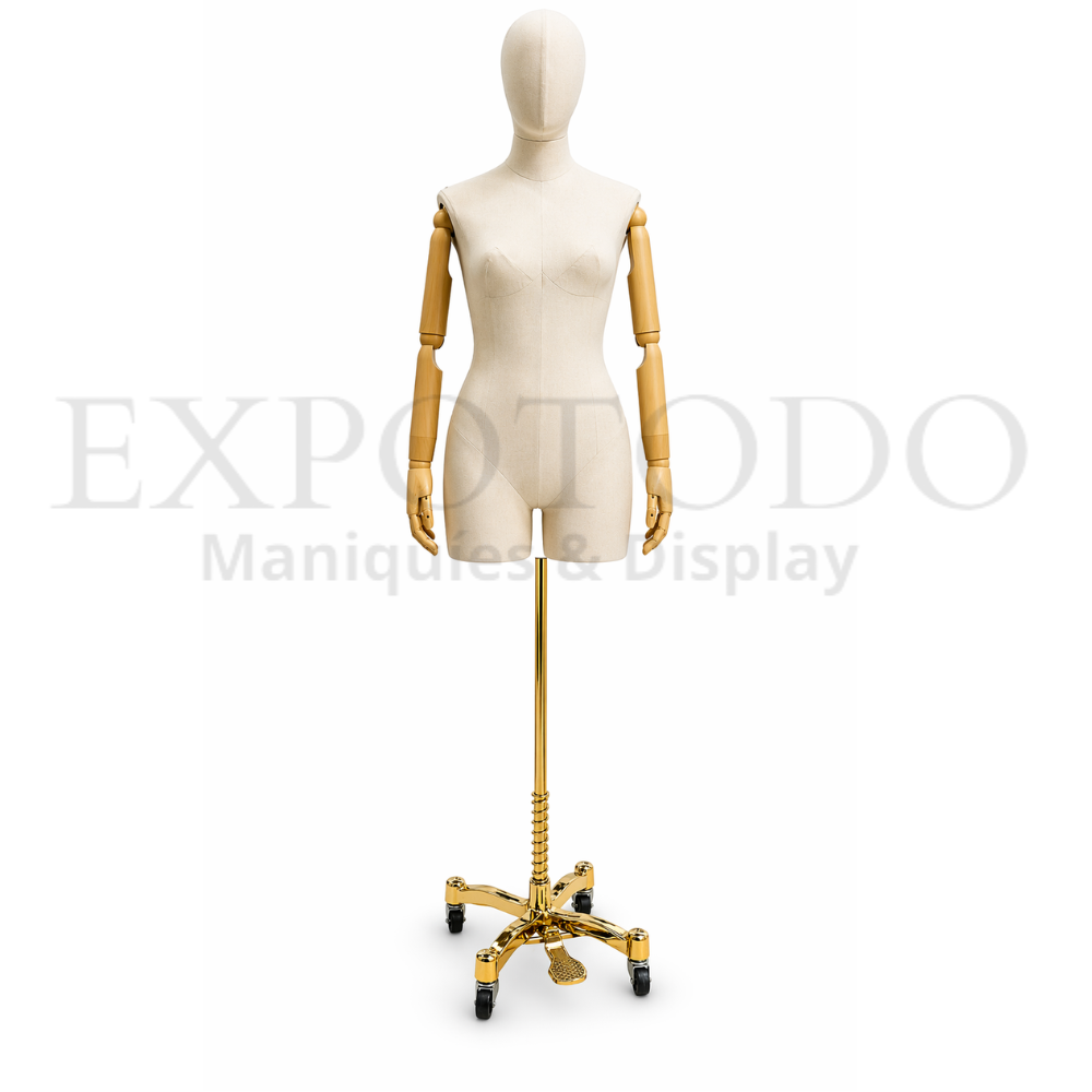 Busto Articulado Dama Talla Plus - Expo Todo
