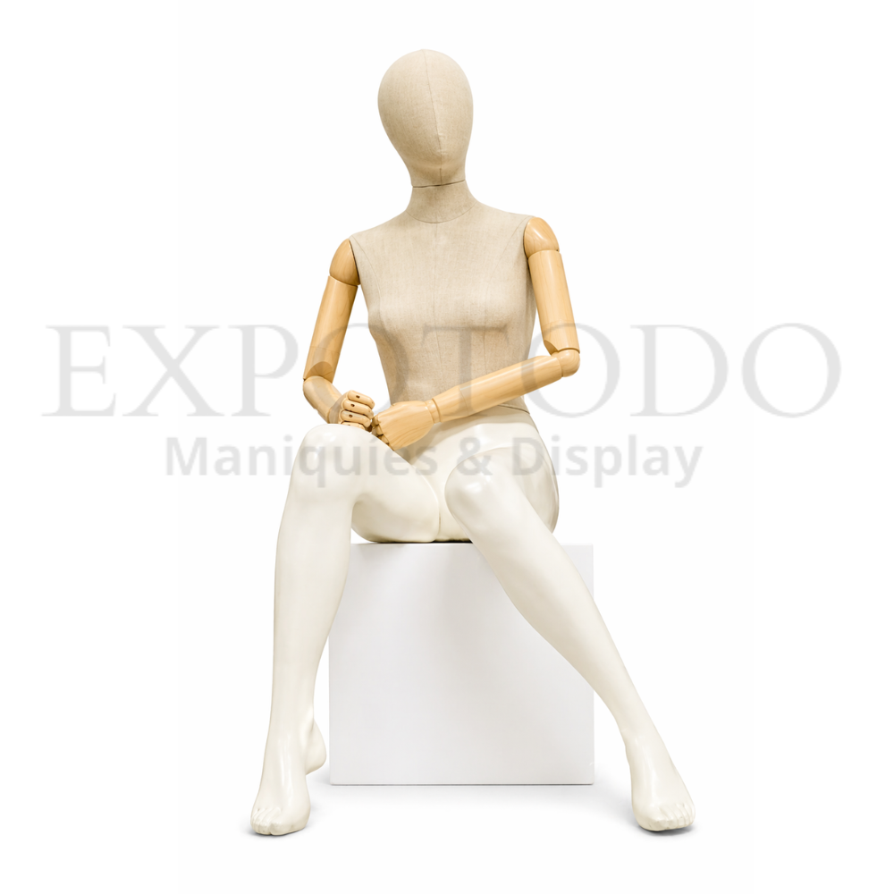 Maniquie de dama NU-Articulado - Expo Todo