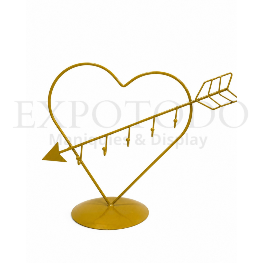 Exhibidor de Joyeria Corazón Oro - Expo Todo
