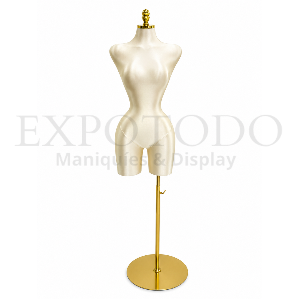 Buchon dama  beige sin cabeza base triceta - Expo Todo